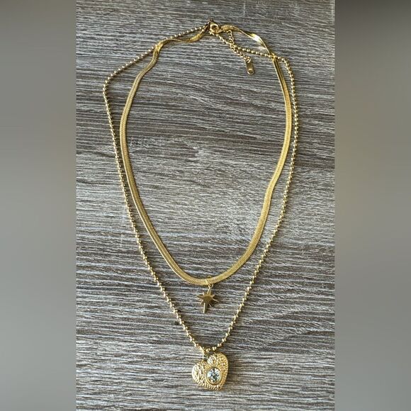 Vintage style necklace A85 - Picture 2 of 3